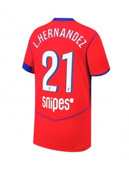 Paris Saint-Germain Lucas Hernandez #21 Replika Tredje Kläder 2025-26 Kortärmad